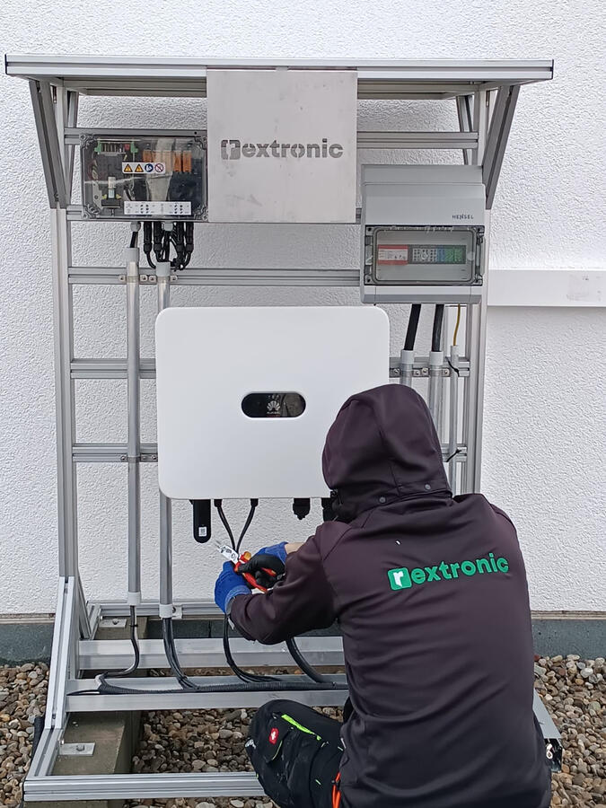 Pv-Anlage Beispiel Installatio